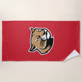SIUE Cougars Strandtuch (Vorderseite)