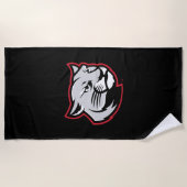 SIUE Cougars Strandtuch (Vorderseite)