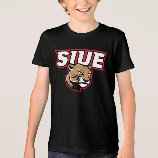 SIUE Cougars Tri-Blend Shirt (Vorderseite)