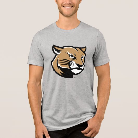 SIUE Cougars Tri-Blend Shirt (Vorderseite)
