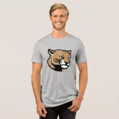 SIUE Cougars Tri-Blend Shirt (Vorderseite voll)