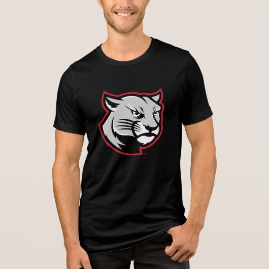 SIUE Cougars Tri-Blend Shirt (Vorderseite)