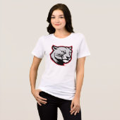SIUE Cougars Tri-Blend Shirt (Vorderseite voll)