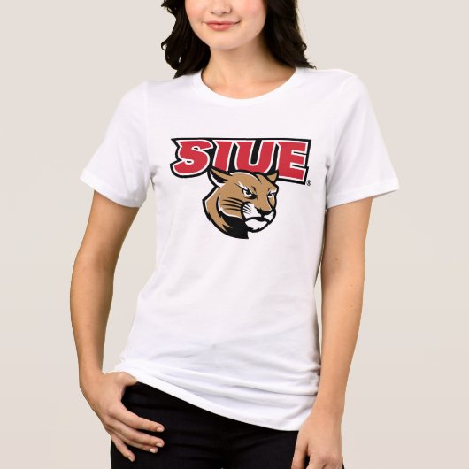 SIUE Cougars Tri-Blend Shirt (Vorderseite)