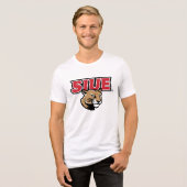 SIUE Cougars Tri-Blend Shirt (Vorderseite voll)