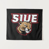SIUE Cougars Wandteppich (Vorderseite (Horizontal))