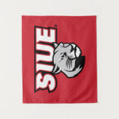 SIUE Cougars Wandteppich (Vorderseite)