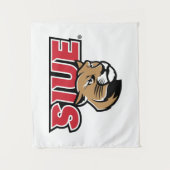 SIUE Cougars Wandteppich (Vorderseite)