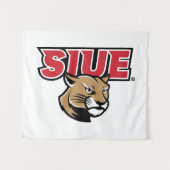 SIUE Cougars Wandteppich (Vorderseite (Horizontal))