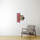 SIUE Cougars Wandteppich (Beispiel)