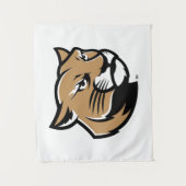 SIUE Cougars Wandteppich (Vorderseite)