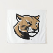 SIUE Cougars Wandteppich (Vorderseite (Horizontal))