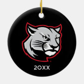 SIUE Feiertag Keramik Ornament (Hinten)
