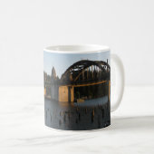 Siuslaw Brücke in Florenz Oregon Kaffeetasse (VorderseiteRechts)