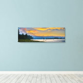 Siuslaw-Brücke Leinwanddruck (Insitu (Holzboden))