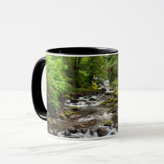 Siuslaw National Forest | Süßcreme Tasse (Vorderseite Links)