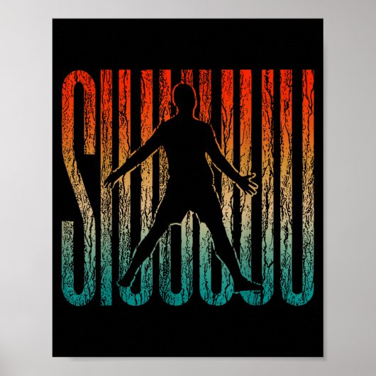 Siuuu Funny Soccer Football Boys Men Women Soccer Poster (Vorne)