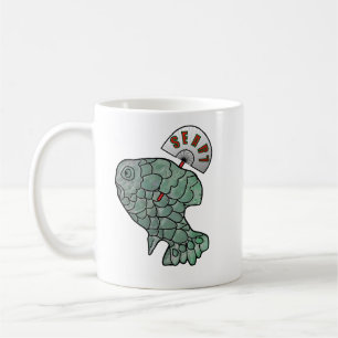 Siuuucky Der SEA-R-7 Fan Fisch-Blasen Fisch Parodi Kaffeetasse