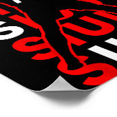 Siuuuu Funny Soccer Present For Soccer Lovers Fan  Poster (Ecke)