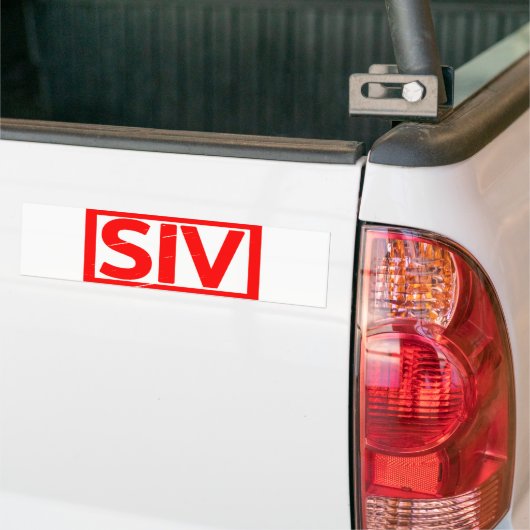 Siv Briefmarke Autoaufkleber (Auf Lkw)