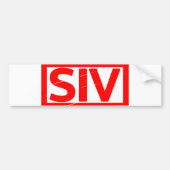 Siv Briefmarke Autoaufkleber (Vorne)