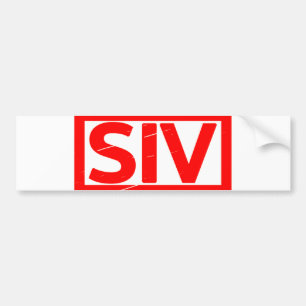 Siv Briefmarke Autoaufkleber