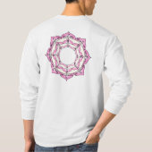 Siva Beschwörungsformel-Mandala T-Shirt (Rückseite)
