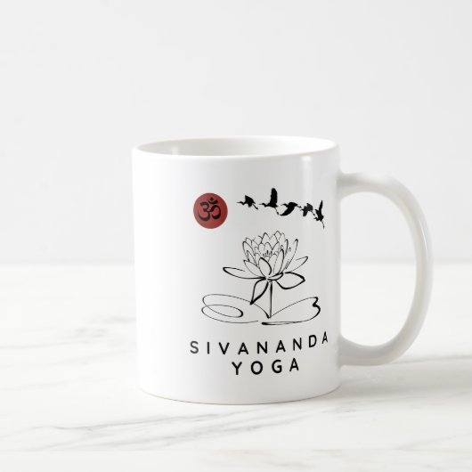 Sivananda Yoga Instructor _ Sivananda Yoga Beginne Kaffeetasse (Rechts)