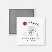 Sivananda Yoga Instructor _ Sivananda Yoga Beginne Magnet (Vorderseite/Rückseite)