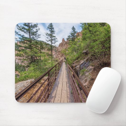 Siven Falls Walkway Bridge Mouse Pad Mousepad (Mit Mouse)