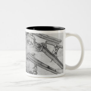 Siver Bergwerk von La Croix-Zusatz-Bergwerken, Zweifarbige Tasse