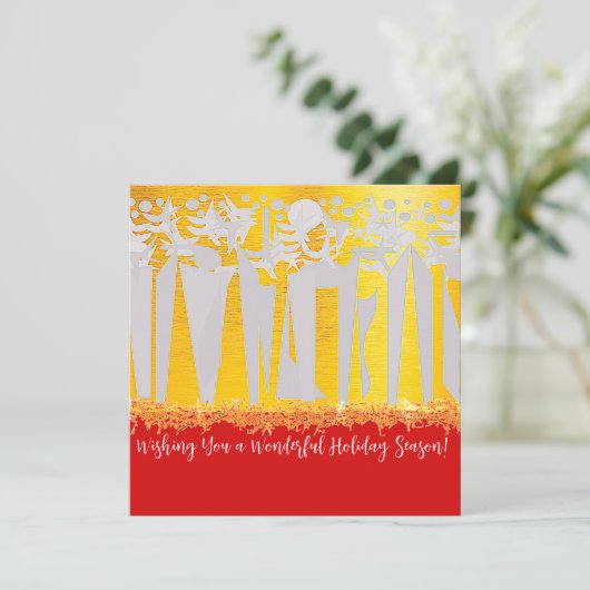 SIVER&GOLD KARTE (Stehend Vorderseite)