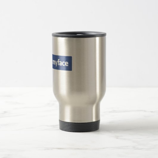 Siver Thermo Tasse mit geändertem Logo (Mittel)