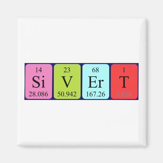 Siverter Periodenmagnet Magnet (Vorne)