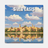 Siwa Oasis Egypt Travel Magnet (Vorne)