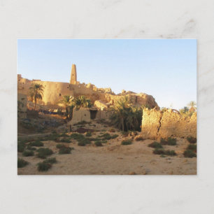 Siwa-Tempel von Amun - Orakel von Siwa Postkarte