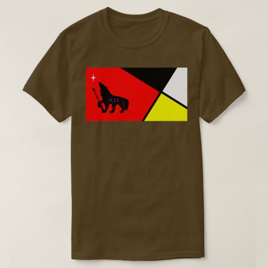 Siwanoy Nation Flag T-Shirt (Design vorne)