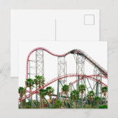 Six Flags Magic Mountain Postkarte (Vorne/Hinten)