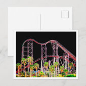 Six Flags Magic Mountain Postkarte (Vorne/Hinten)