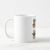 Six Happy Plants Kaffeetasse | Stressabbau Grün (Links)