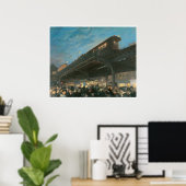 Six O'Clock, c.1912, John Sloan Poster (Heimbüro)