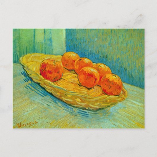 Six Orange von Vincent van Gogh Postkarte (Vorderseite)