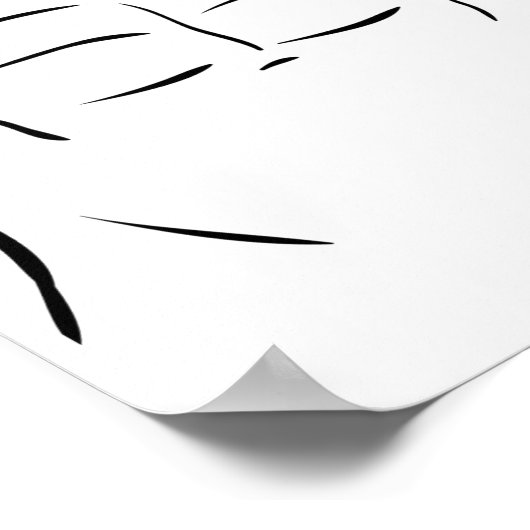 Six Pack Abs Poster (Ecke)