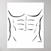 Six Pack Abs  Poster (Vorne)
