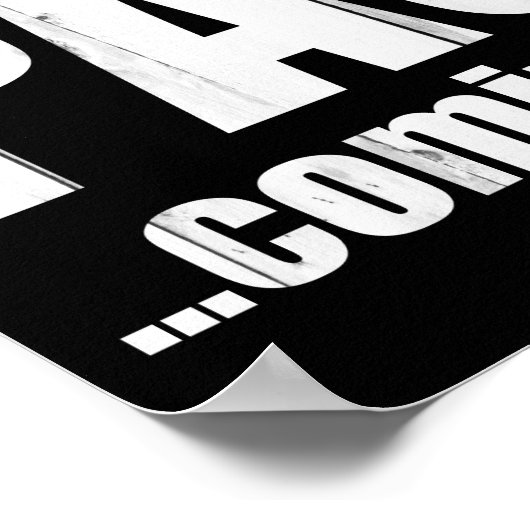 Six Pack ... bald kommen! Poster (Ecke)