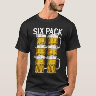 Six Pack Funny Karo My 6 Bierabs Unglaublich witzi T-Shirt