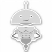 Six Pack Mia Aufkleber (Vorderseite)