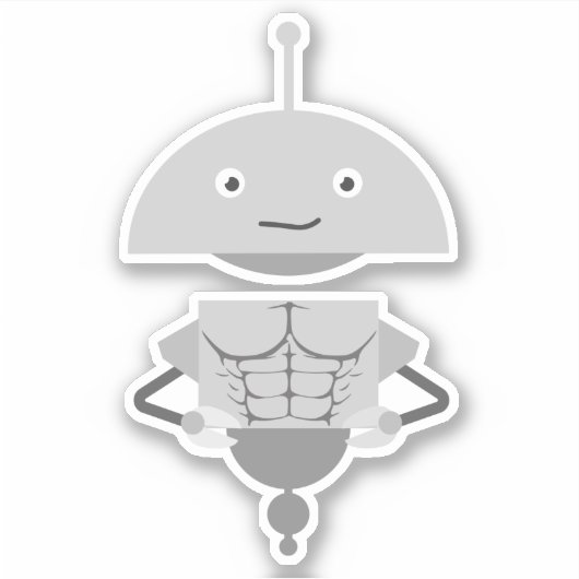 Six Pack Mia Aufkleber (Vorderseite)