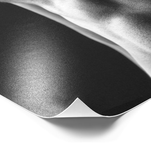 Six Pack Sexy Hot Typ Poster (Ecke)