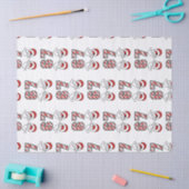 Six Seven 67 6 7 Christmas Meme Holiday Seidenpapier (Basteln)